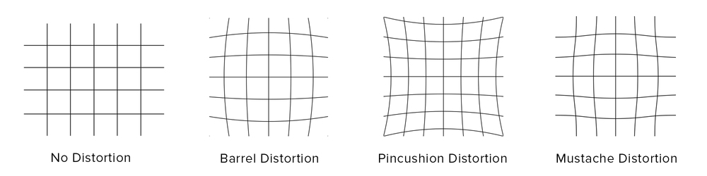 different types of distortions